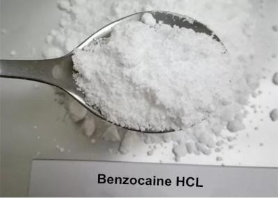 Benzocain-Pulver 99% Reinheit pharmazeutischer materieller Benzocaine CAS 59-46-1 für lokalen betäubenden Benzocaine