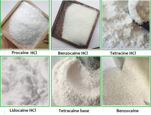 Benzocaine-weißes Pulver CASs 94-09-7 für pharmazeutische Produkte