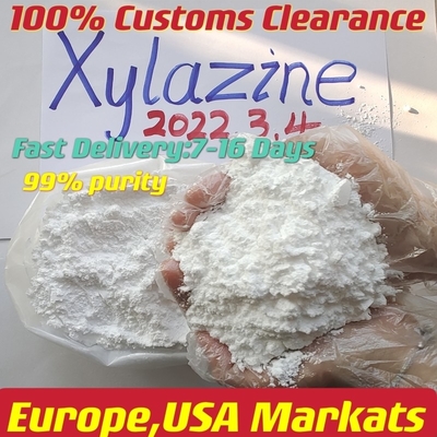 Xylazine CASs 7361-61-7 Pharma rohes API Powder whatsapp +8615512120776 xylazine hoher Reinheitsgrad des Medizin-Grades