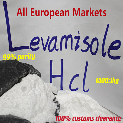 whatsapp: +86 15512129801, Reinheit CASs 16595-80-5 99% Weißpulver Levamisole hcl Levamisole (Hydrochlorid) 99%